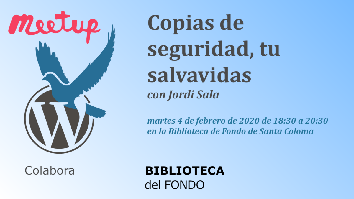 Copias de seguridad, tu salvavidas